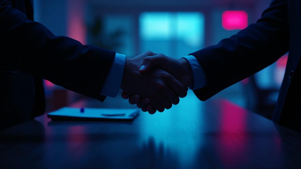 Handshake – Entscheidung ohne Druck